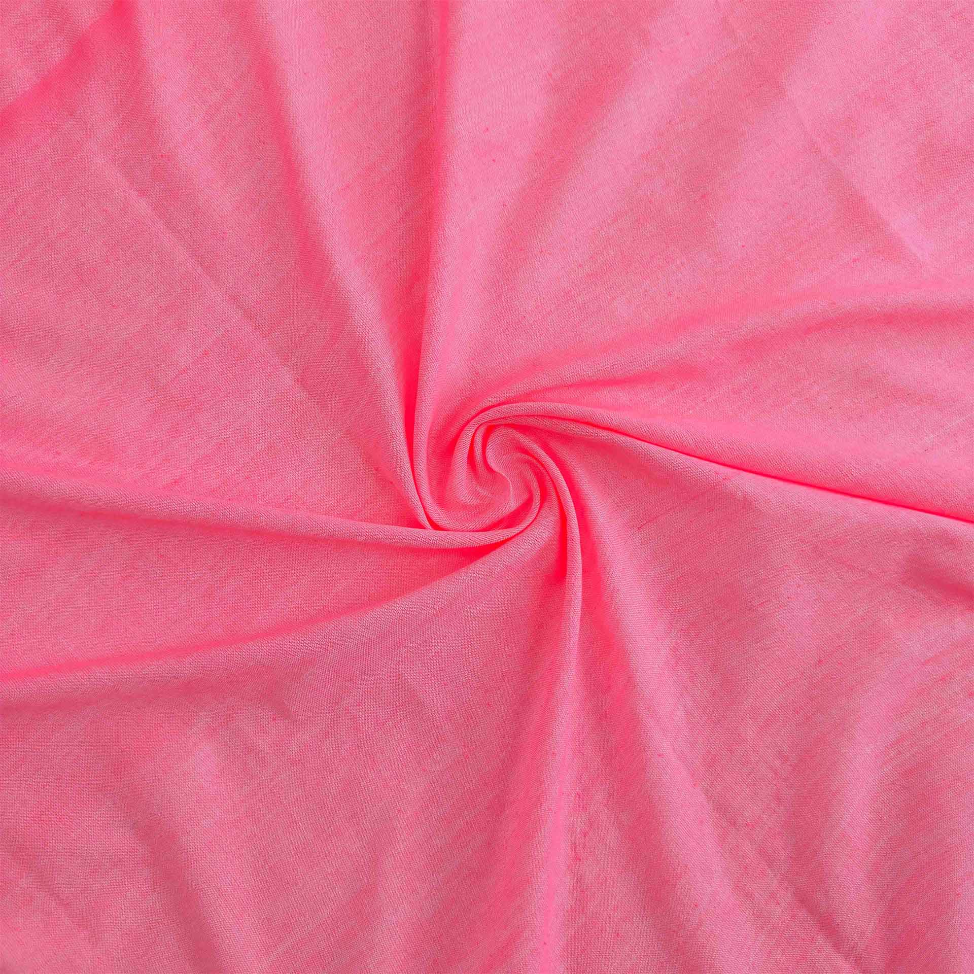 Khadi Cotton Saree - Pink
