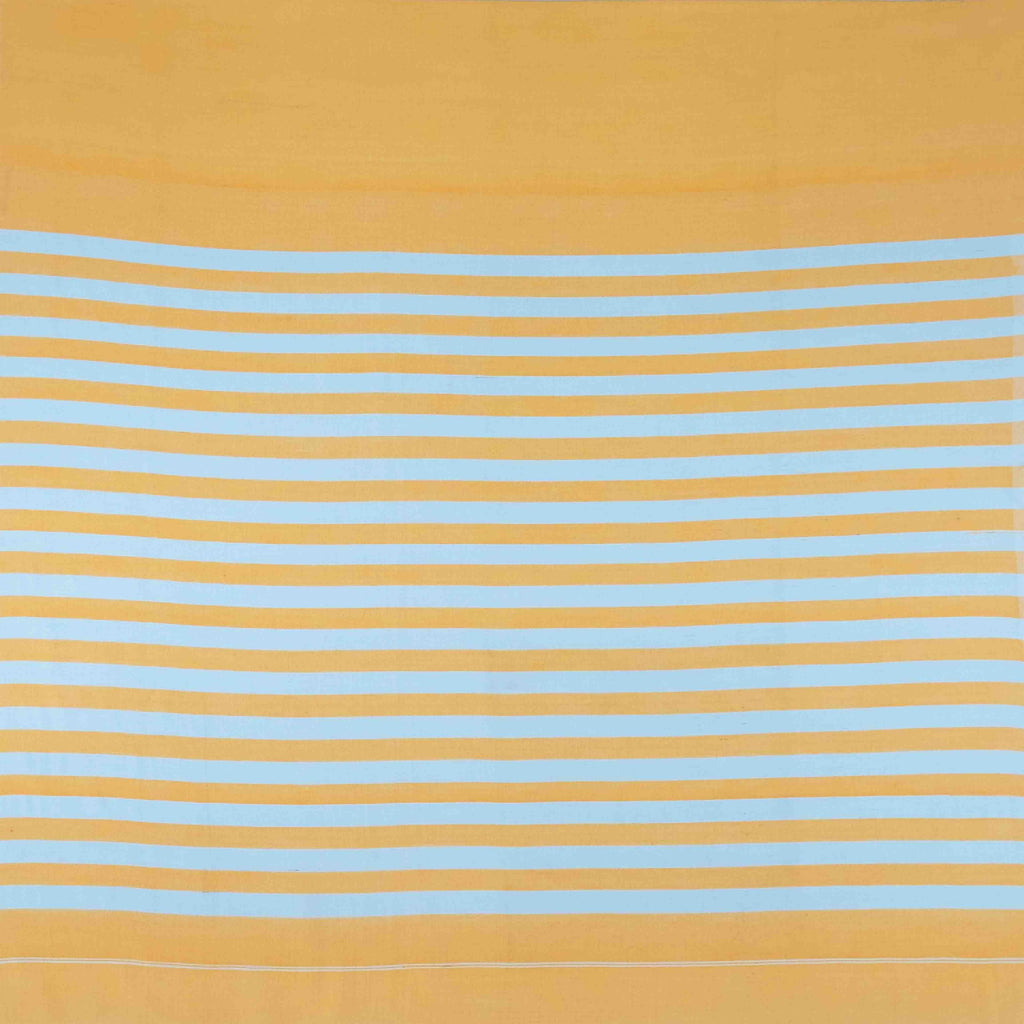 Khadi Cotton Saree - Yellow