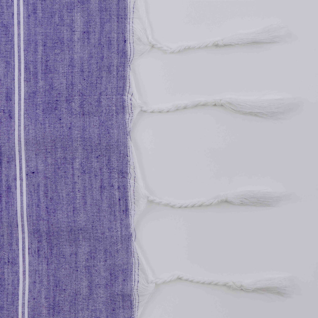 Khadi Cotton Saree - Purple