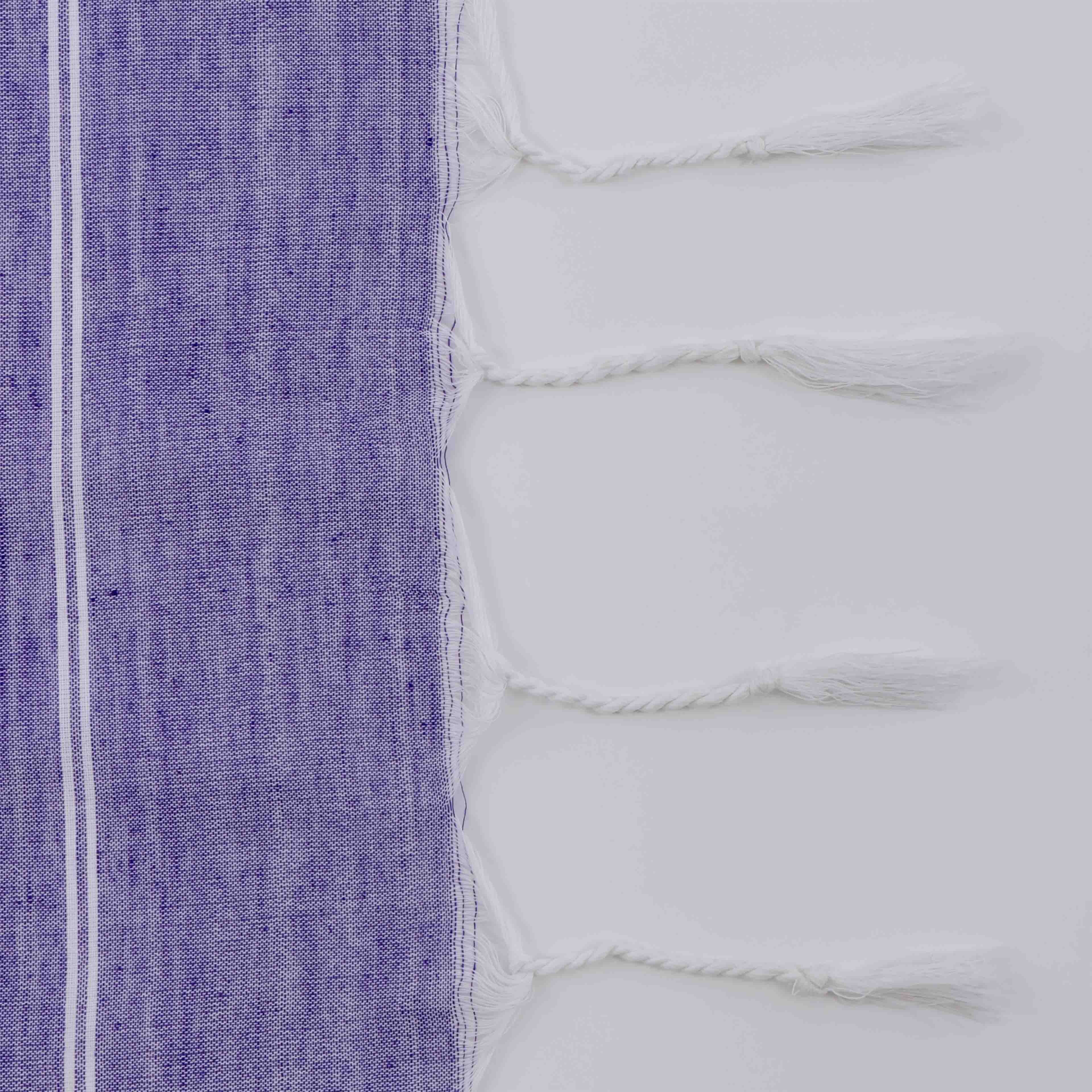 Khadi Cotton Saree - Purple