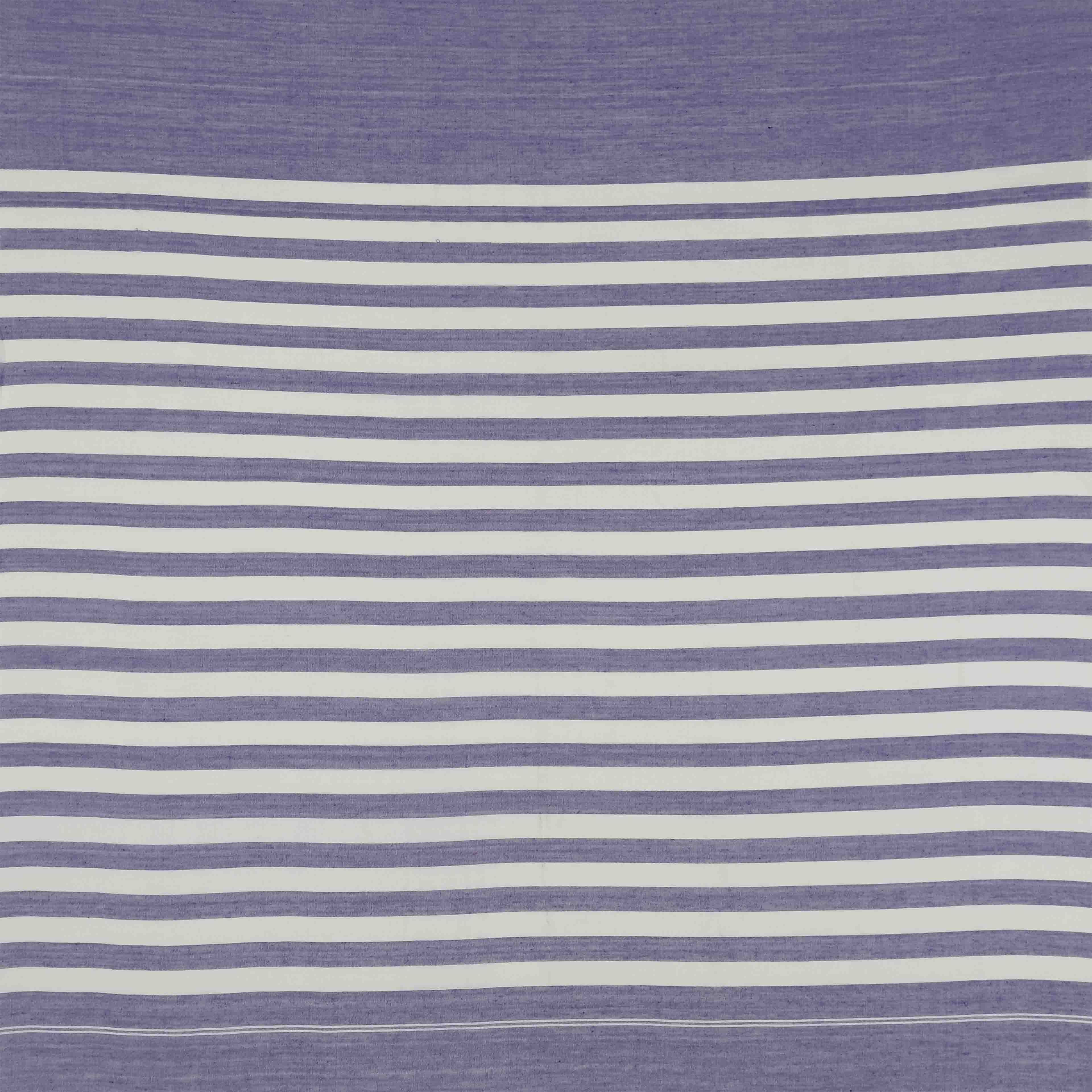 Khadi Cotton Saree - Purple
