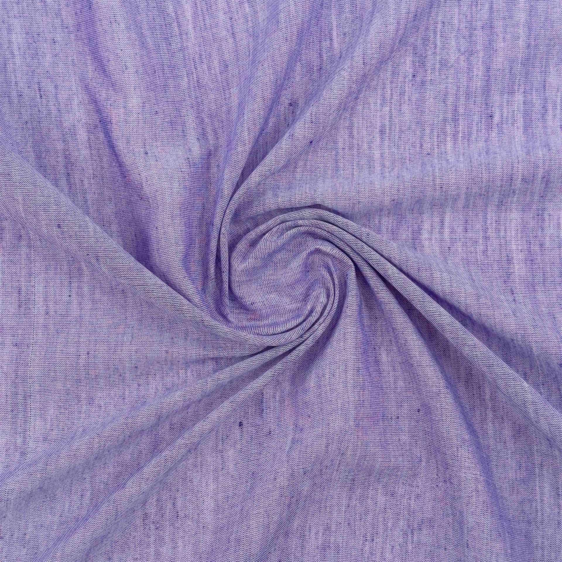 Khadi Cotton Saree - Purple
