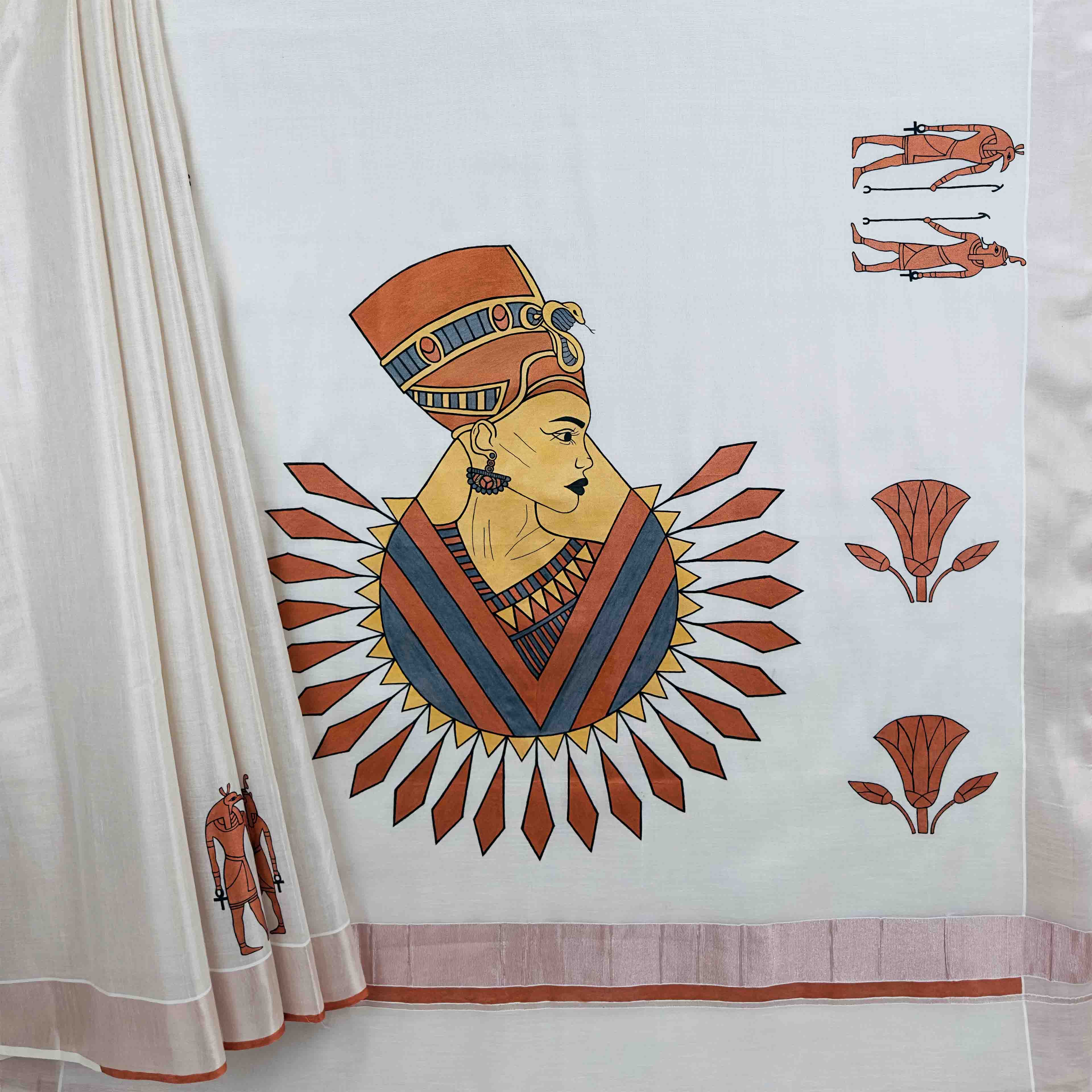 Kerala Kasavu Tissue Silk Saree