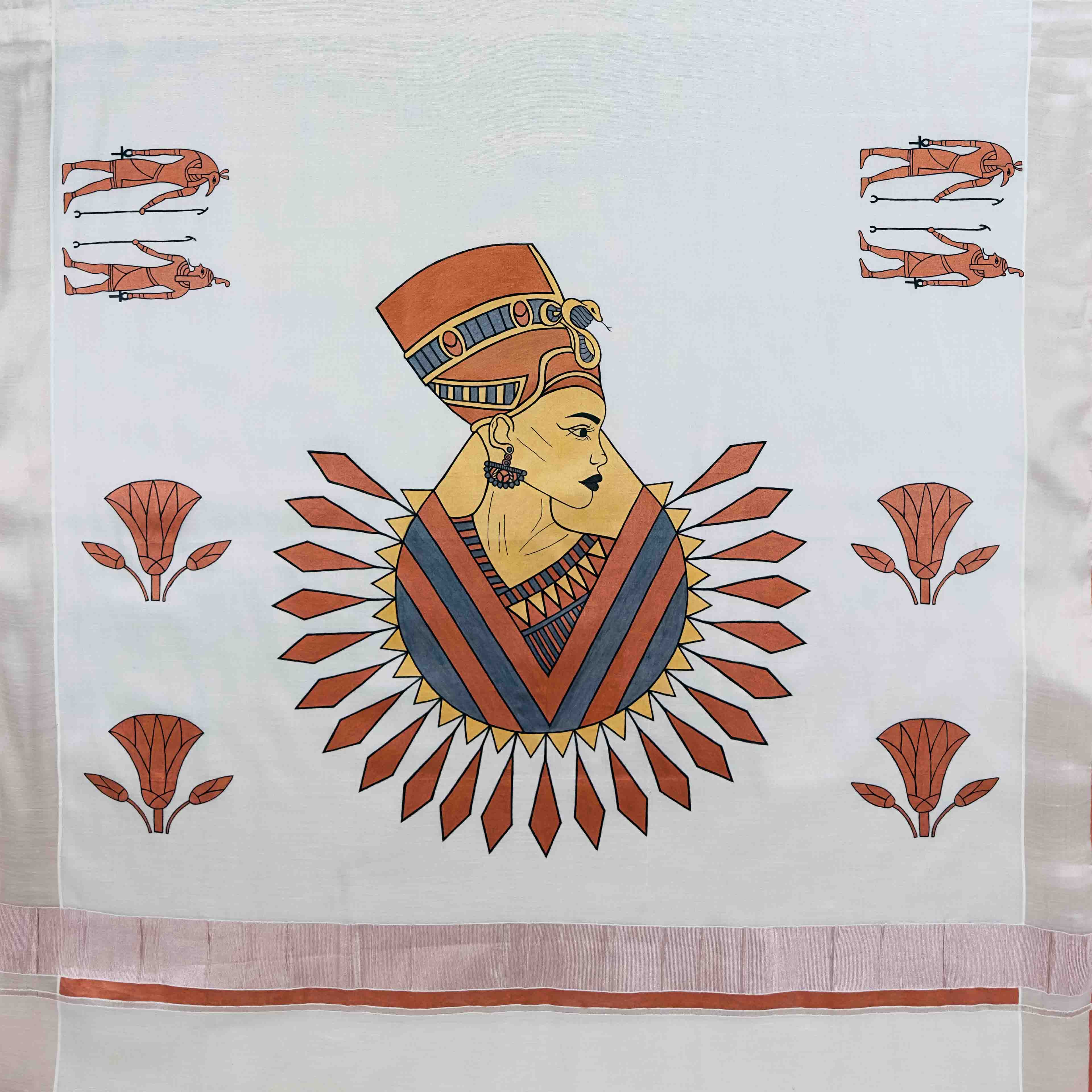 Kerala Kasavu Tissue Silk Saree