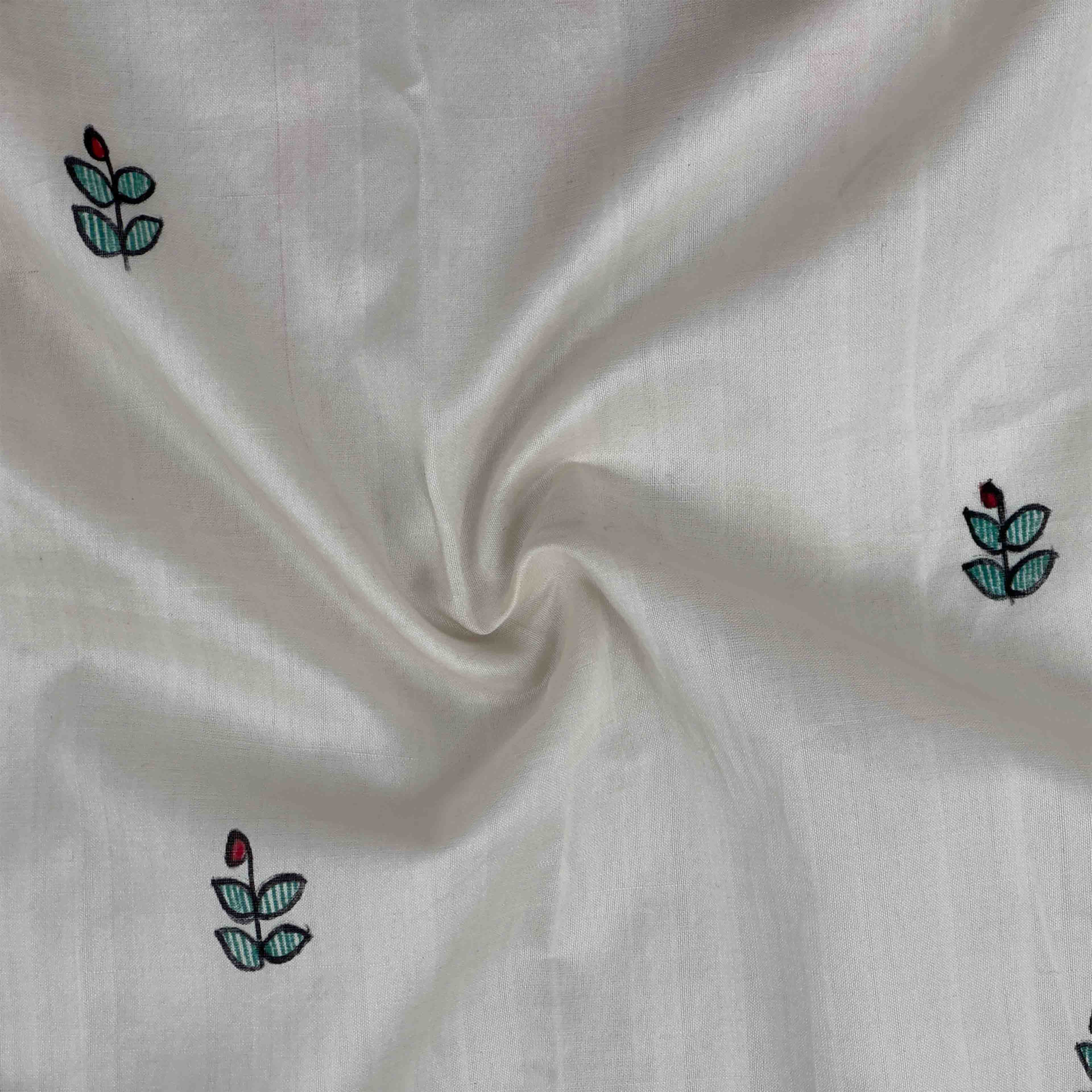 Tripura Silk Saree - Madhubani Painting